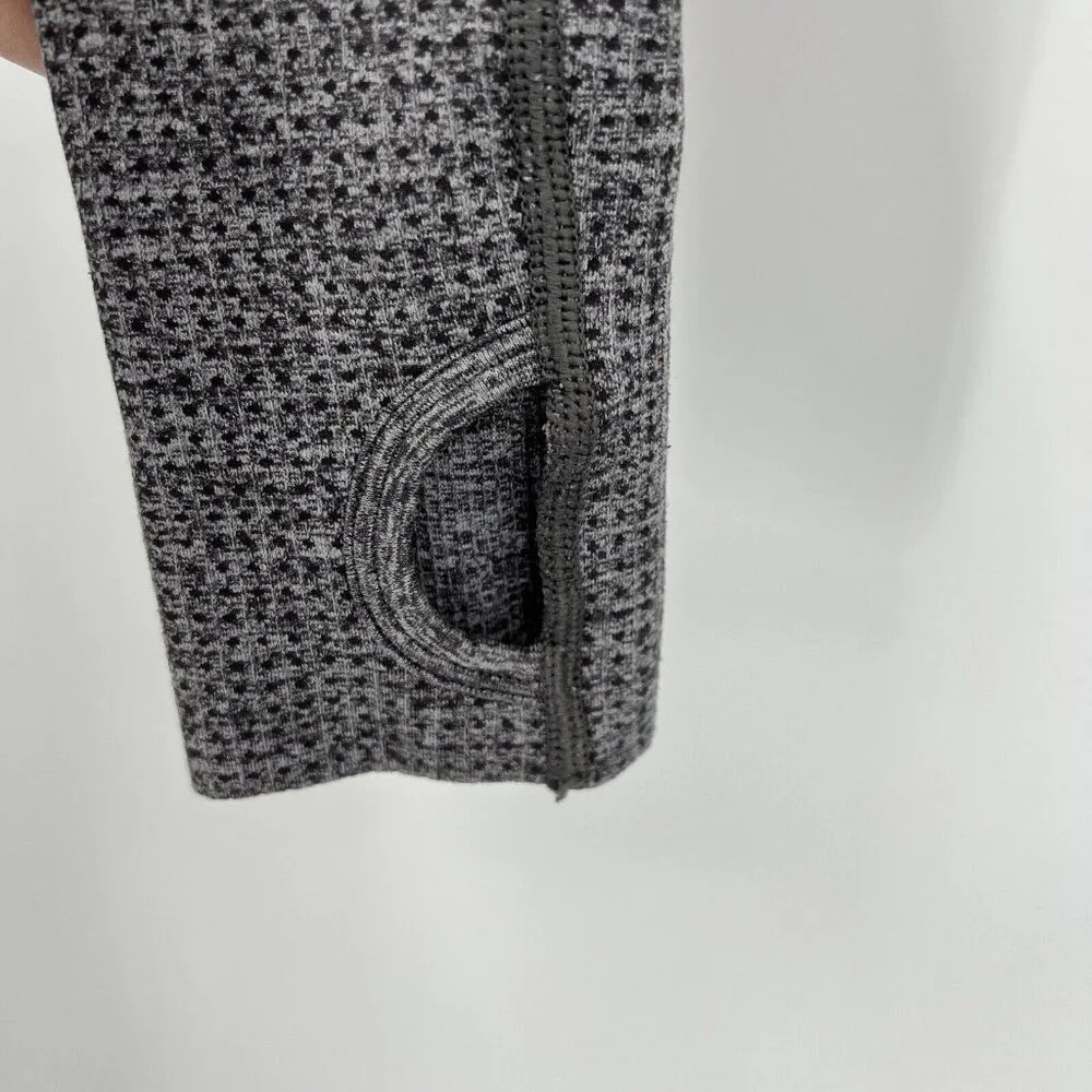 Gymshark Women's Cropped Activewear Top Tee Size S Small Gray - Picture 5 of 6